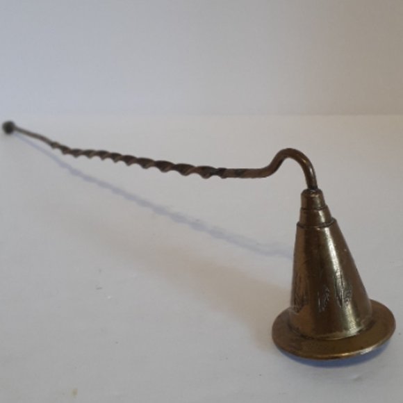 Brass Candle Snuffer Vintage 1970's - Picture 1 of 6